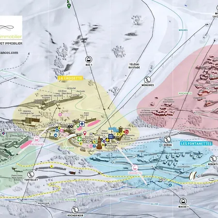 Les Menuires : 2 Pers., Wifi, En Front De Neige - Fr-1-178-171 *
